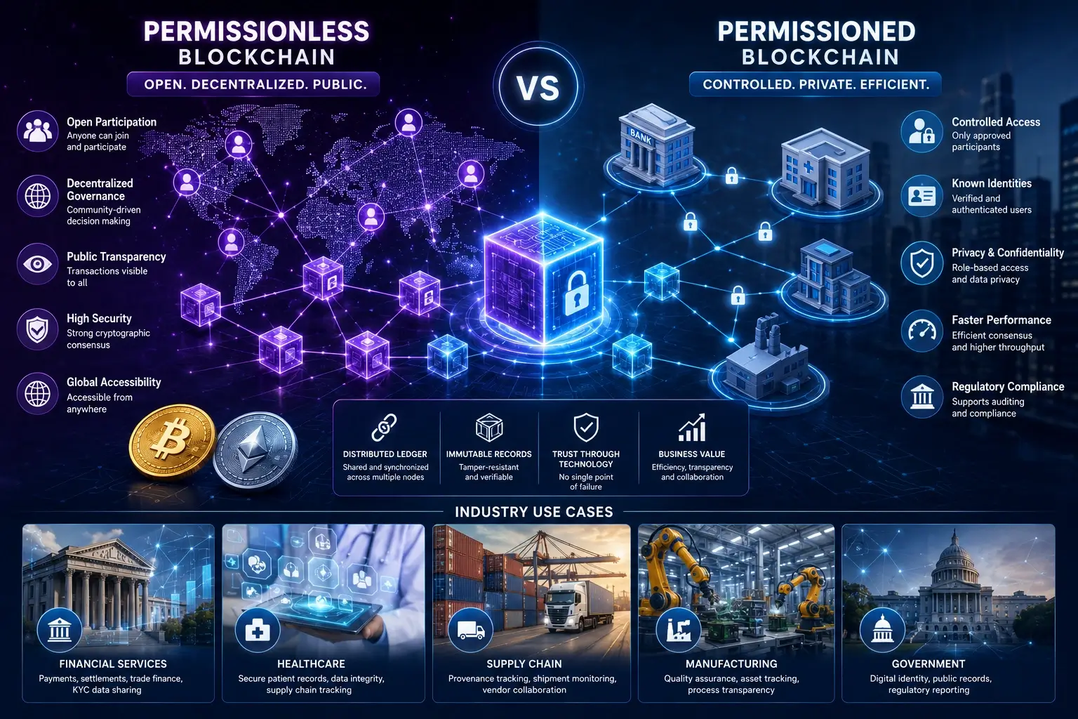 Permissioned Permissionless.